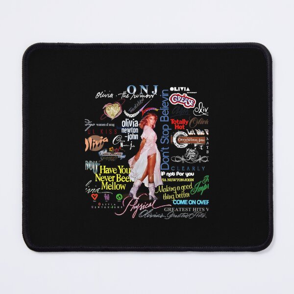 Item preview, Olivia Newton-John Logo Collage Graphic designed and sold by empsonhjslyton.