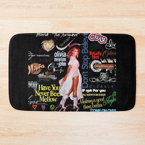 Item preview, Olivia Newton-John Logo Collage  Graphic  designed and sold by empsonhjslyton.