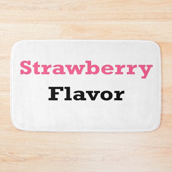 Item preview, Strawberry Flavoured designed and sold by Qandy.
