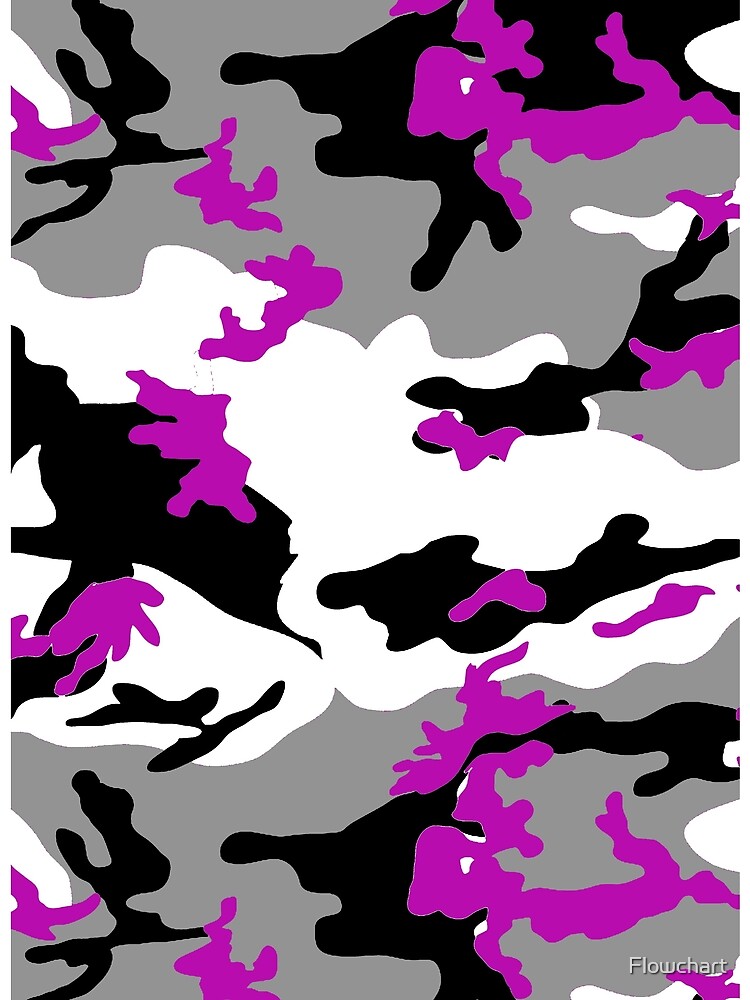 black and purple camo shirt