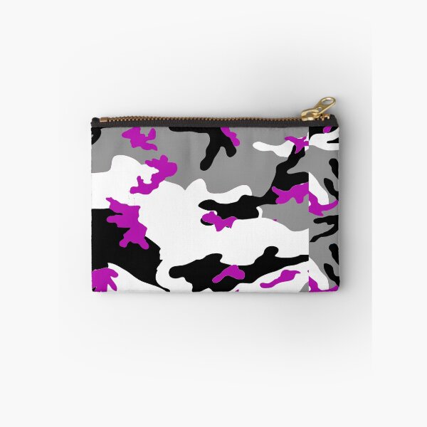 Item preview, Purple Grey Black White Camo Pattern designed and sold by Flowchart.