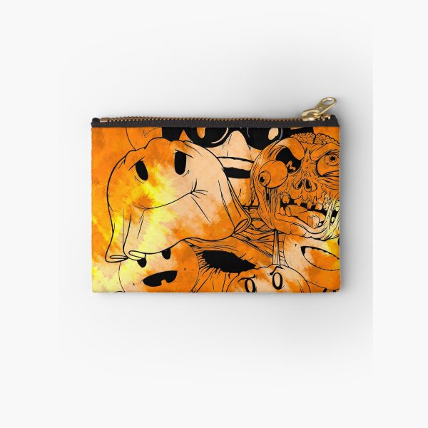 Item preview, Tie Dye Halloween pumpkin party (orange) designed and sold by Martzart.