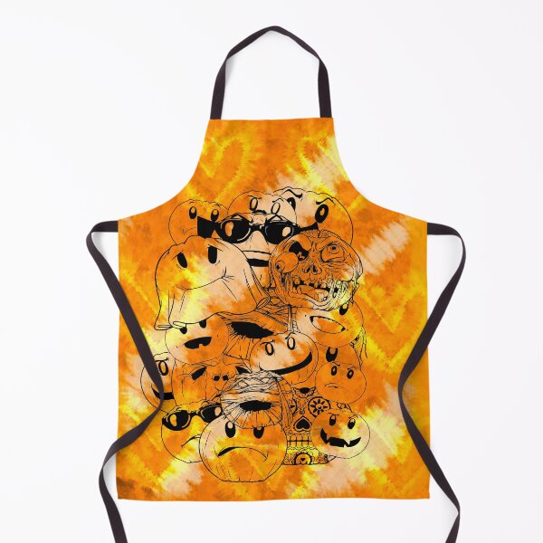 Item preview, Tie Dye Halloween pumpkin party (orange) designed and sold by Martzart.