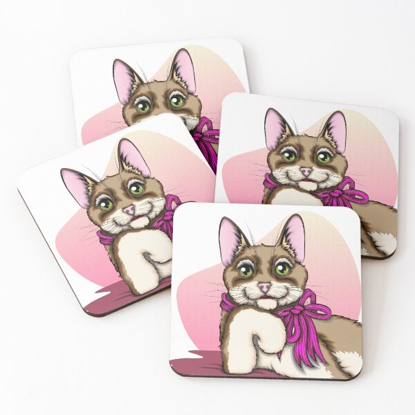 Item preview, feline gift designed and sold by h4nz4rt.