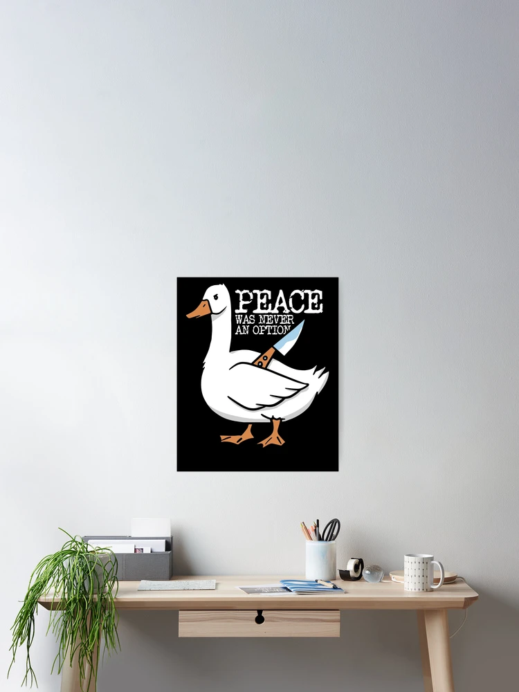 Aperçu 2 sur 3. Poster avec l'œuvre Peace Was Never An Option Gear créée et vendue par DynamicDesign.