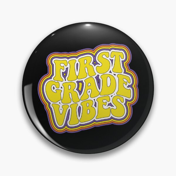Item preview, First Grade Vibes Retro Back To School New 1st Grade Gear designed and sold by DynamicDesign.