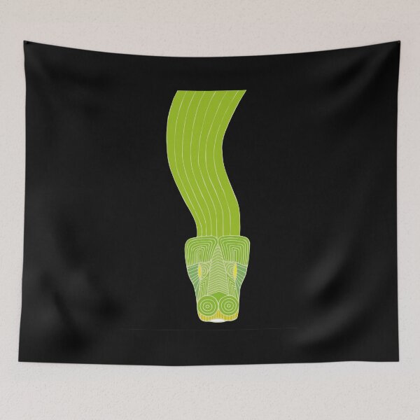 Item preview,  Australian Aboriginal Art - Green Tree Python designed and sold by wigilwigil.