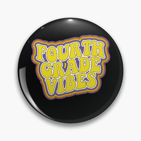 Artikelvorschau, Fourth Grade Vibes Retro Back To School New 4th Grade Gear entworfen und verkauft von DynamicDesign.
