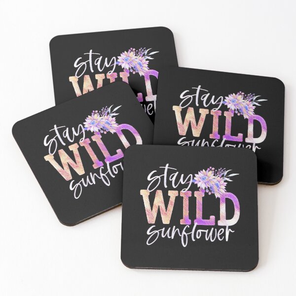 Item preview, Stay wild sunflower| colorful gift designed and sold by Smoking_Animals .