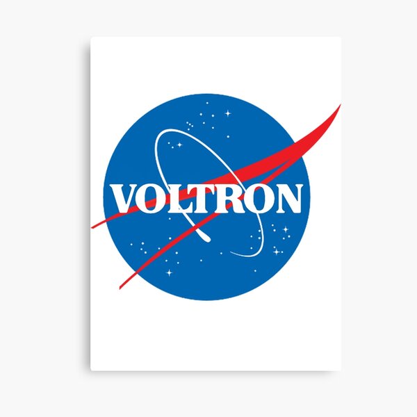NASA (mais c'est Voltron) Impression sur toile