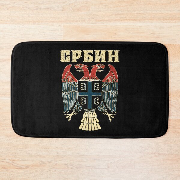Item preview, Serbia coat of arms flag eagle Serbian Cyrillic designed and sold by Mila1946.