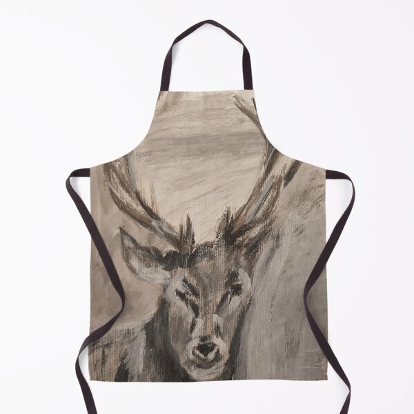Item preview, Stag acrylic painting designed and sold by WorldOfWendyArt.