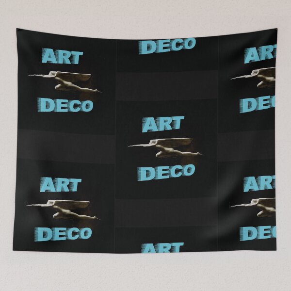 Item preview, ART DECO abstract design designed and sold by lobodelnoir.