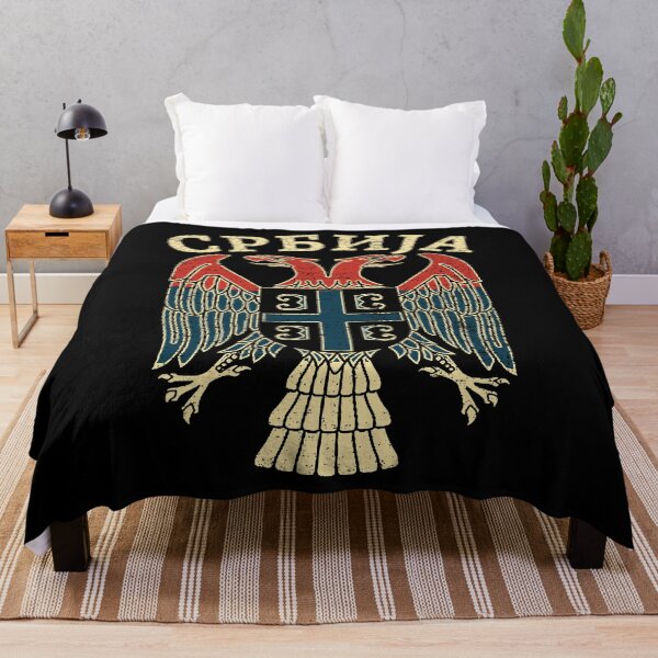 Item preview, Serbia coat of arms flag eagle Serbian Cyrillic designed and sold by Mila1946.