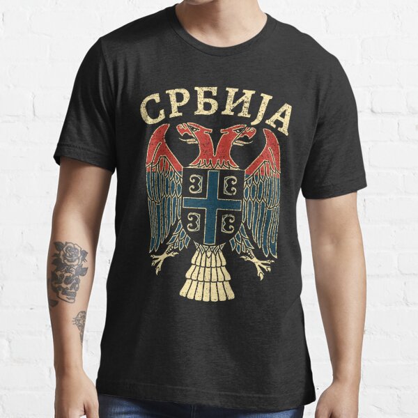 Republika Wear Serbian Eagle Jersey Red (Size: XS)