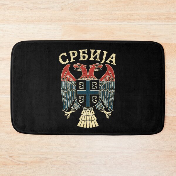 Item preview, Serbia coat of arms flag eagle Serbian Cyrillic designed and sold by Mila1946.