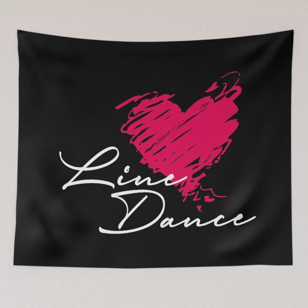 Item preview, I Love Line Dance - Line Dancing designed and sold by Dubbra.