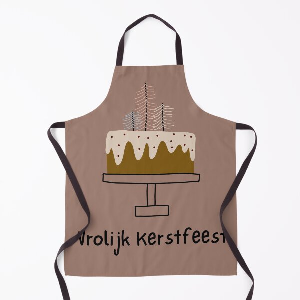 Item preview, Vrolijk Kerstfeest, Happy Christmas in Dutch, Christmas cake, kerstkaart, Dutch Christmas designed and sold by Pommallina.