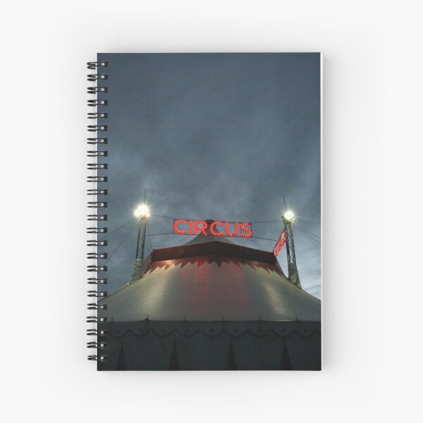 Circus Tent Spiral Notebook