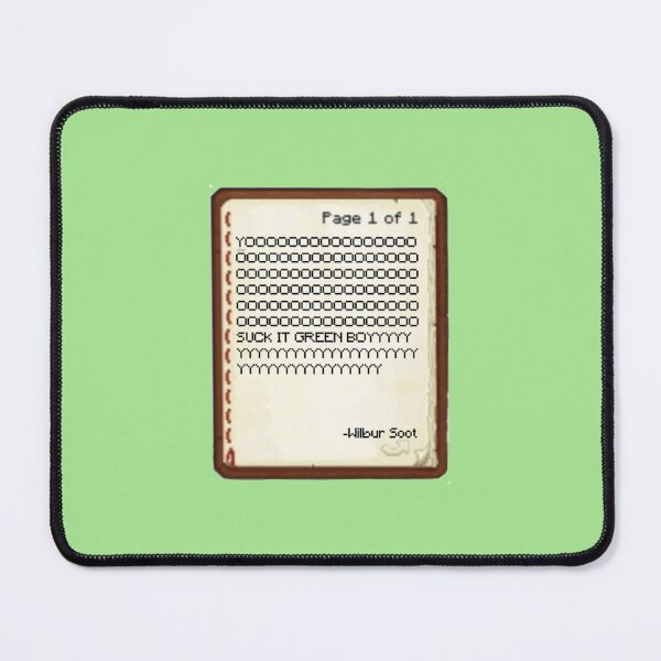 Item preview, wilbur soot dream smp sticker designed and sold by boscioguidena.