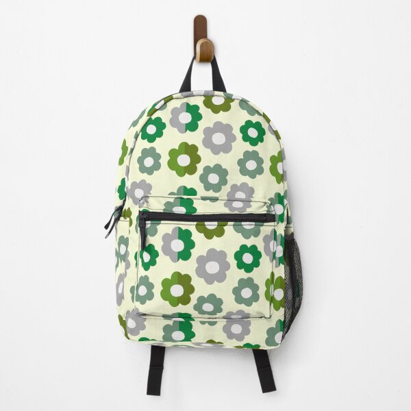 Item preview, Retro Aesthetic Sage Green Daisy Floral Pattern designed and sold by SeemDev786.