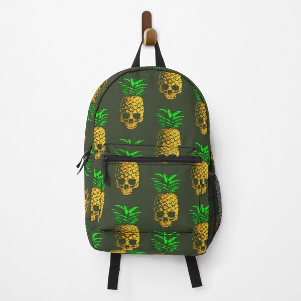 Item preview, Pineapple Skull Hawaiian Halloween Gothic Summer Pop Art designed and sold by GrandeDuc.