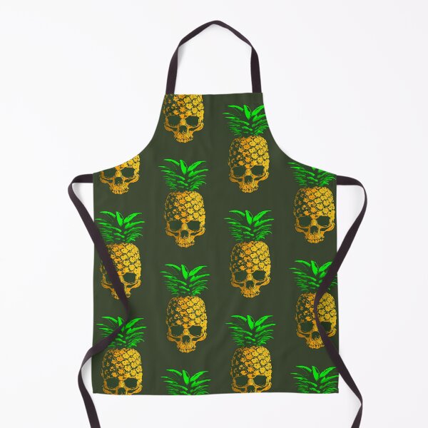 Item preview, Pineapple Skull Hawaiian Halloween Gothic Summer Pop Art designed and sold by GrandeDuc.