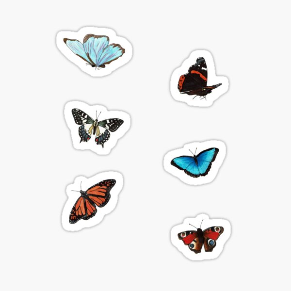 Item preview, butterflies designed and sold by trustglitchart.