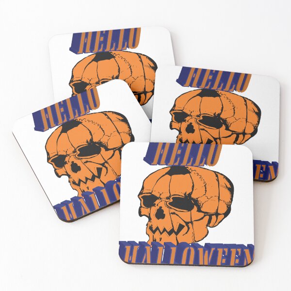 Item preview, hello halloween evil skull halloween  designed and sold by dsirs.