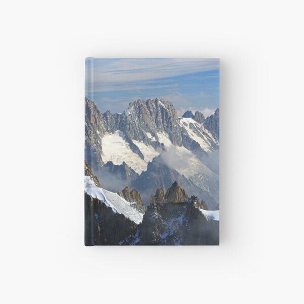 The French Alps at Chamonix Hardcover Journal