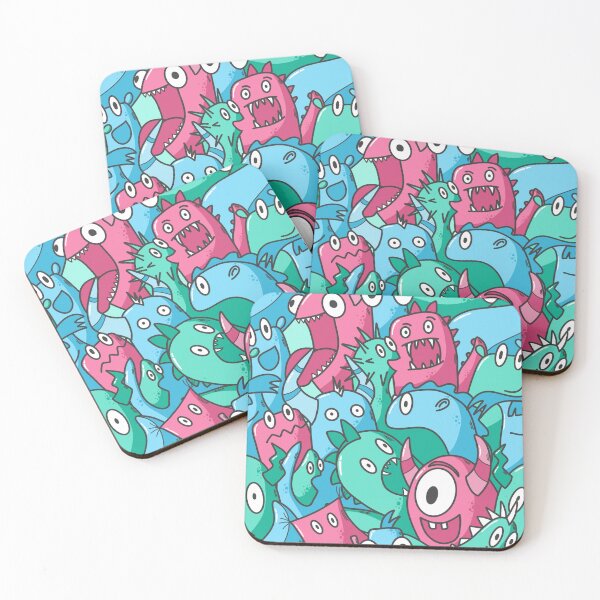 Item preview, monsters designed and sold by space-kitten.