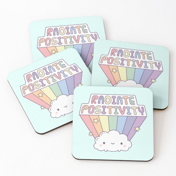 Item preview, Radiate Positivity, Cute Cloud and Rainbow designed and sold by rustydoodle.