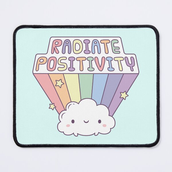 Item preview, Radiate Positivity, Cute Cloud and Rainbow designed and sold by rustydoodle.