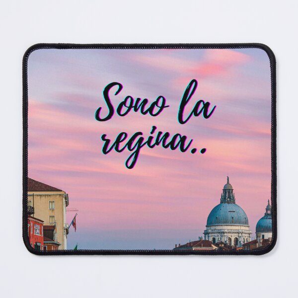 Item preview, I am the queen - popular italian quotes theme gifts designed and sold by RebelliousRosee.