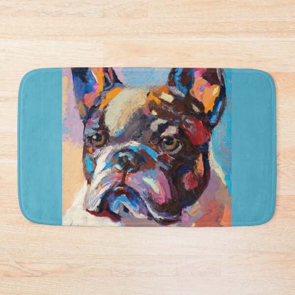 Item preview, French Bulldog - impressionistic painting designed and sold by Glenn Slingsby.