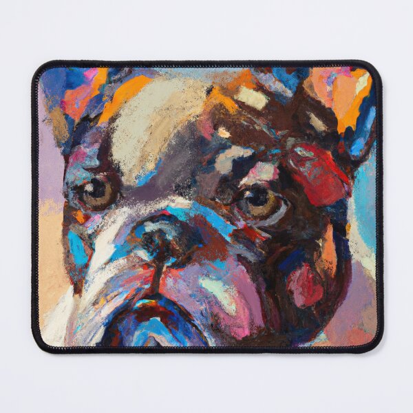Item preview, French Bulldog - impressionistic painting designed and sold by Glenn Slingsby.