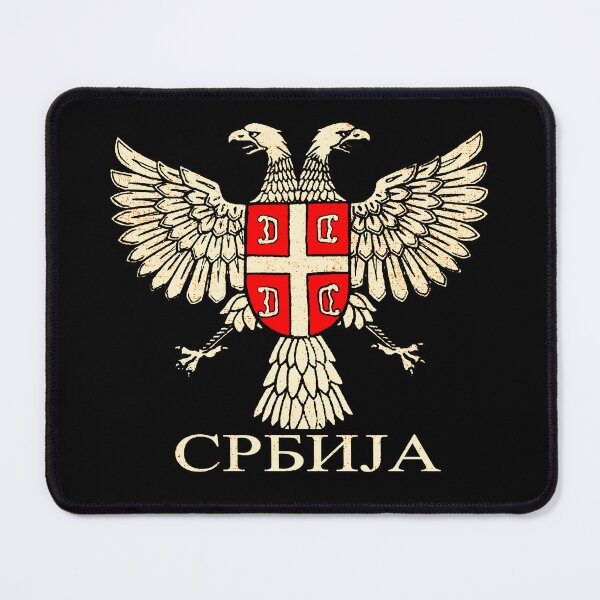 Item preview, Serbia coat of arms flag eagle Serbian Cyrillic designed and sold by Mila1946.