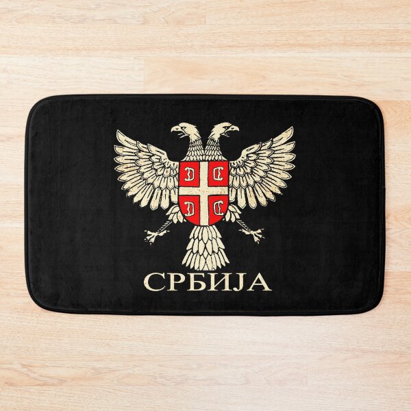 Item preview, Serbia coat of arms flag eagle Serbian Cyrillic designed and sold by Mila1946.