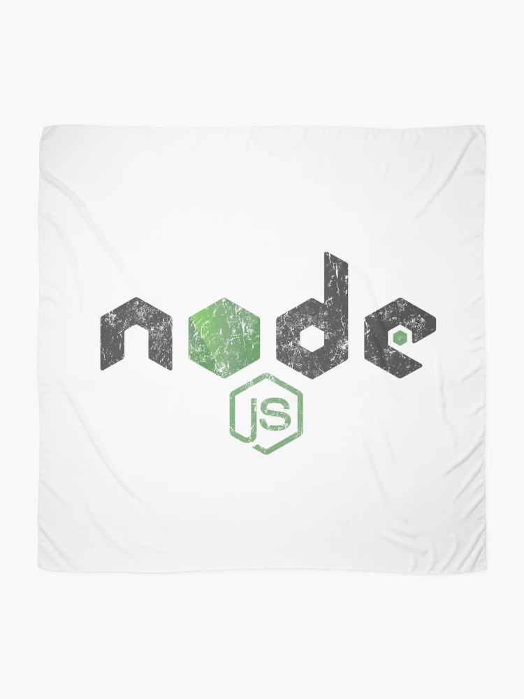 Thumbnail 2 of 3, Scarf, Retro NodeJS JavaScript Programmer designed and sold by vladocar.