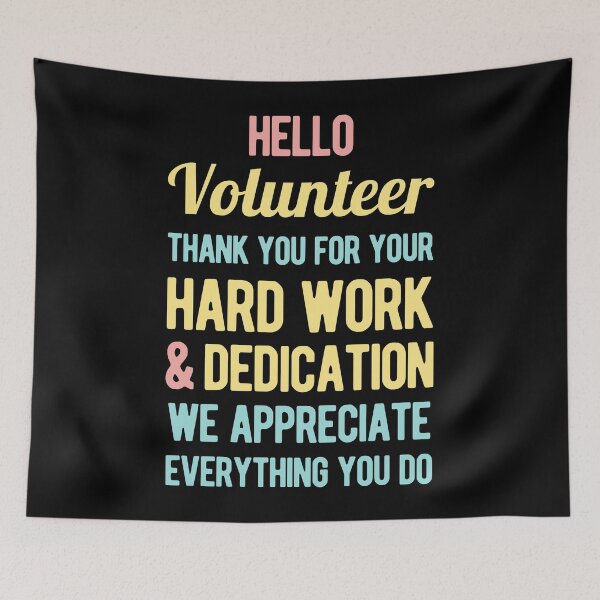 Item preview, Volunteer Volunteering Appreciation designed and sold by artworkbyrihen.