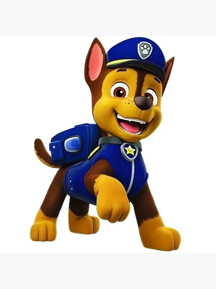 Paw Patrol Chase Poster for Sale by docubazar7