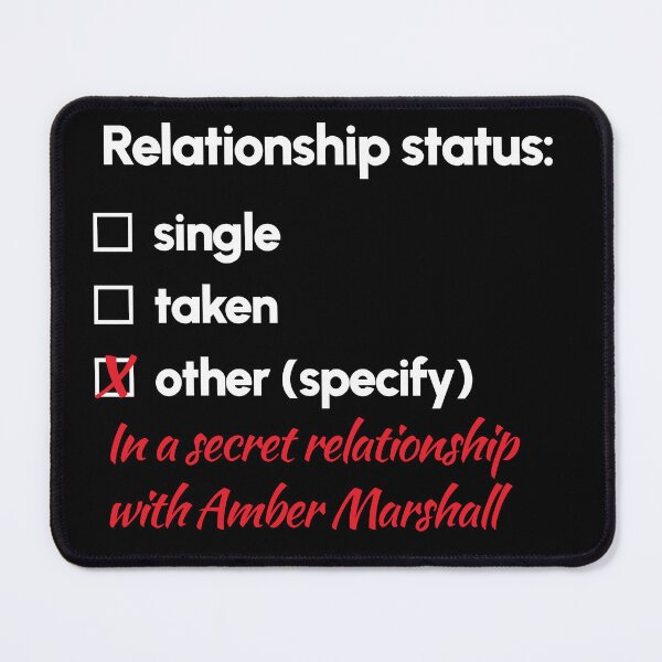 Item preview, Amber Marshall - Relationship 2 designed and sold by 2Girls1Shirt.