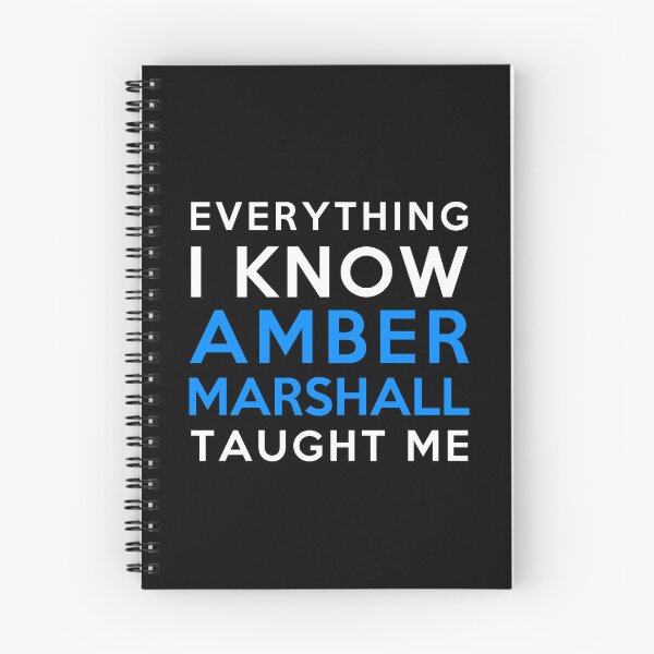 Item preview, Amber Marshall - Everything i know designed and sold by 2Girls1Shirt.