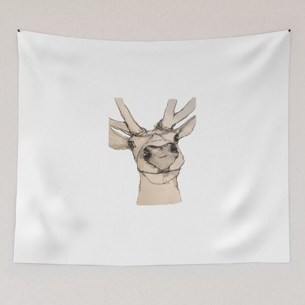 Item preview, Nosey Stag  designed and sold by HarrietteRoche.