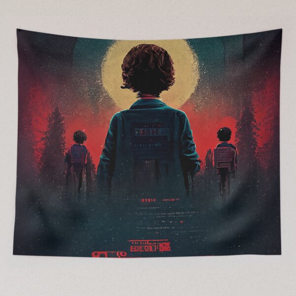 Item preview, Scary strange poster designed and sold by Muralia Art.