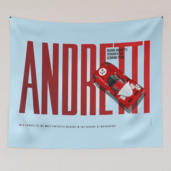 Item preview, Mario Andretti Tribute designed and sold by Theodor Decker.