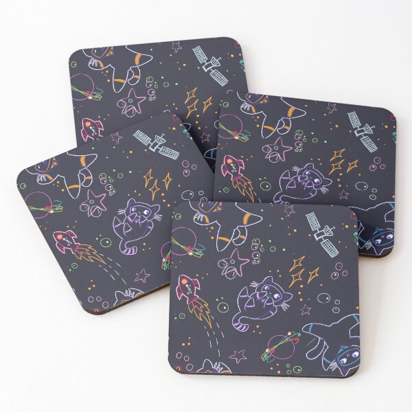 Item preview, Cats in space designed and sold by Emclemmie.