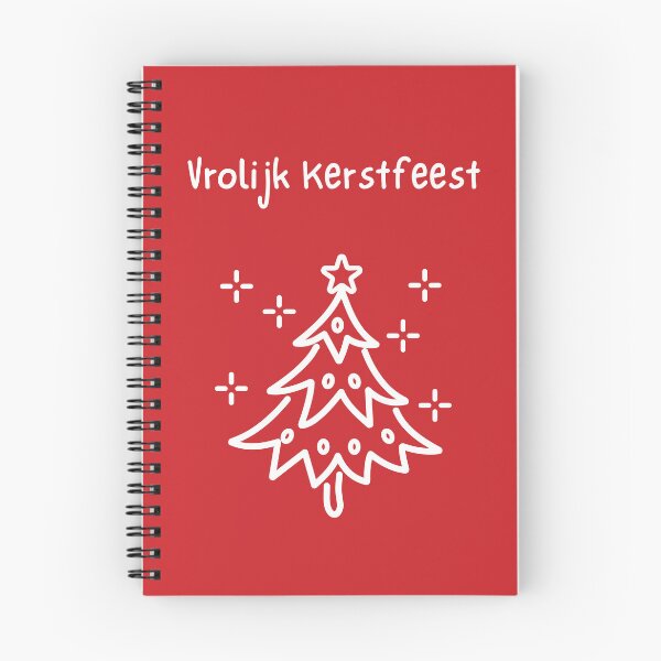 Item preview, Vrolijk Kerstfeest, Happy Christmas in Dutch, Christmas tree, kerstkaart, Dutch Christmas  designed and sold by Pommallina.