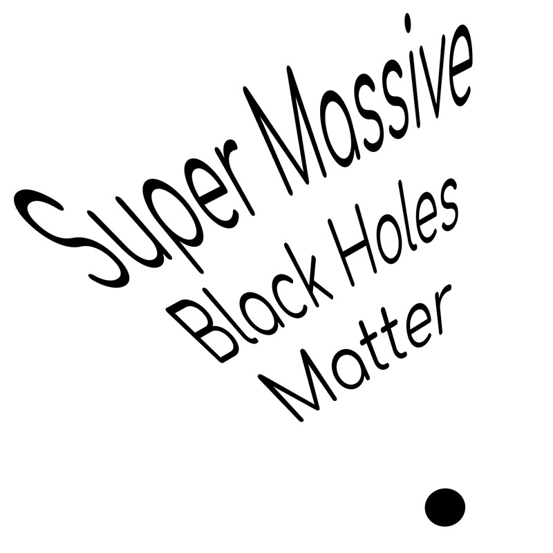 Super Massive Black Holes Matter By Millorine Redbubble 0512