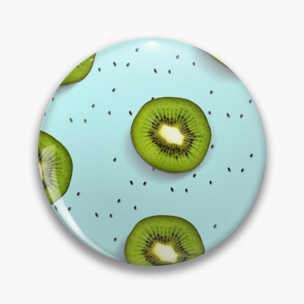 Item preview, Fresh kiwi fuit background pattern designed and sold by vocej.